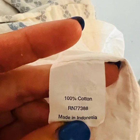 🪷❤️ EUC J. Crew fit & flare boho Cotton dress! Med stretch/adjustable straps - Picture 10 of 11